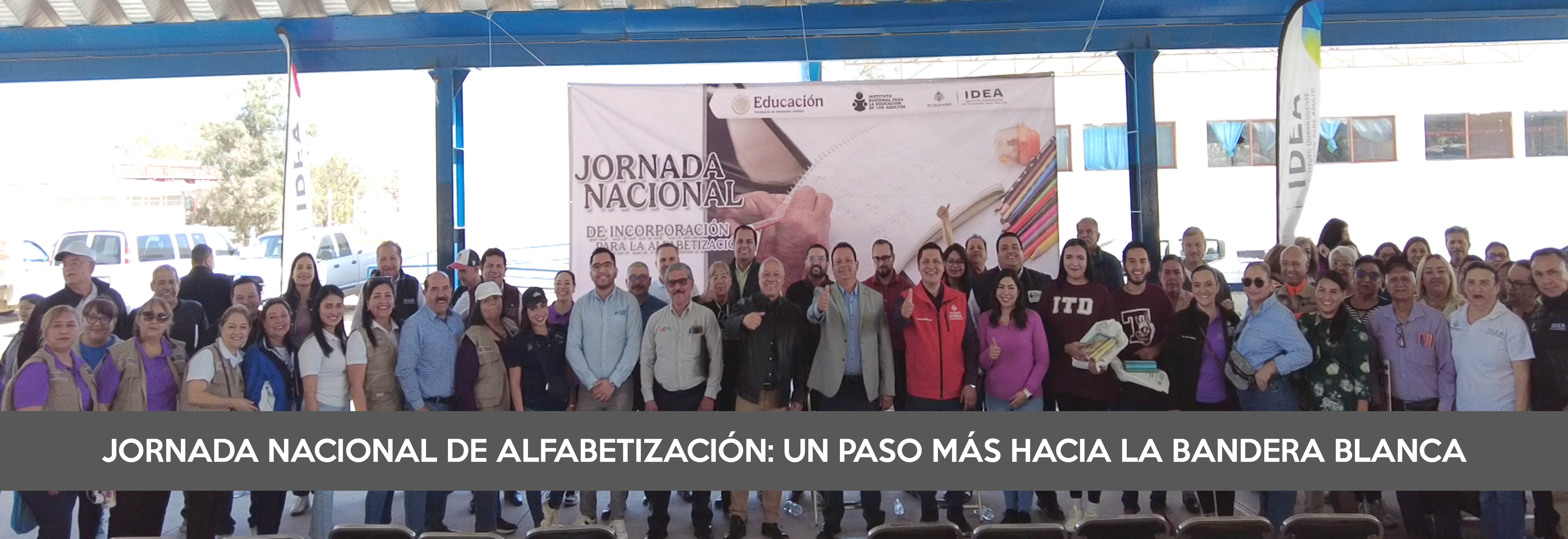 JORNADA NACIONAL DE ALFABETIZACIÓN: UN PASO MÁS HACIA LA BANDERA BLANCA
